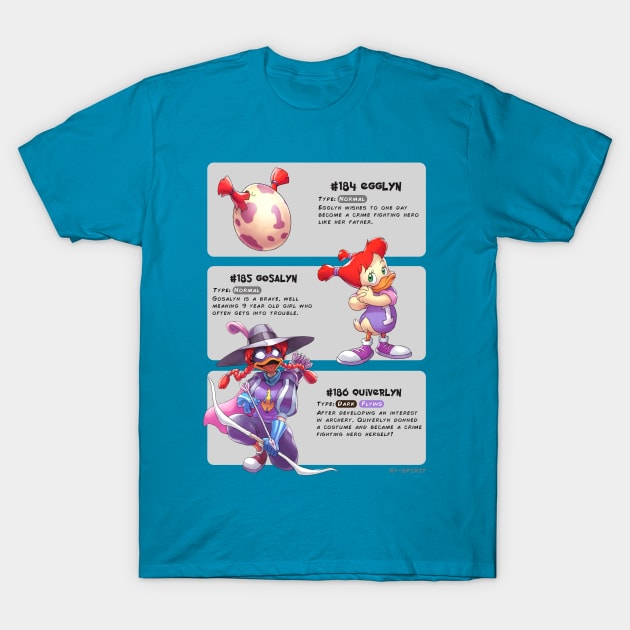 Gosalyn Evolutions T-Shirt by disneyevolutions